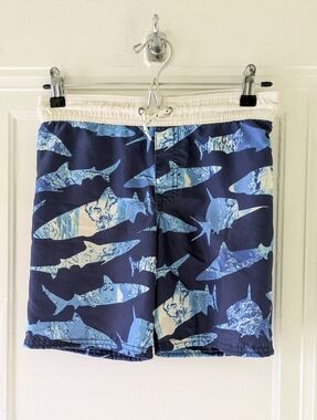 OshKosh Blue Shark Swim Trunks